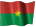 Small animated Burkinabe flag clip art for a white background