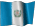 Small animated Guatemalan flag clip art for a white background
