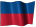 Small animated Haitian flag clip art for a white background